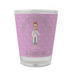 Doctor Avatar Glass Shot Glass - 1.5 oz - Set of 4 (Personalized)