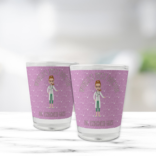 Doctor Avatar Glass Shot Glass - Standard - LIFESTYLE