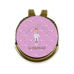 Doctor Avatar Golf Ball Marker - Hat Clip - Gold