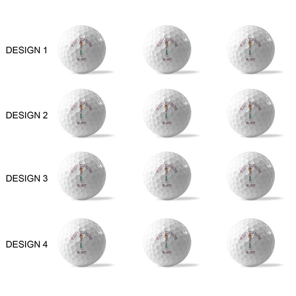Doctor Avatar Golf Balls - Generic - Set of 12 - APPROVAL
