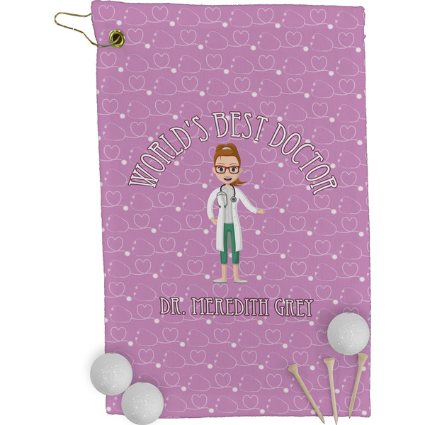 Doctor Avatar Golf Towel (Personalized)