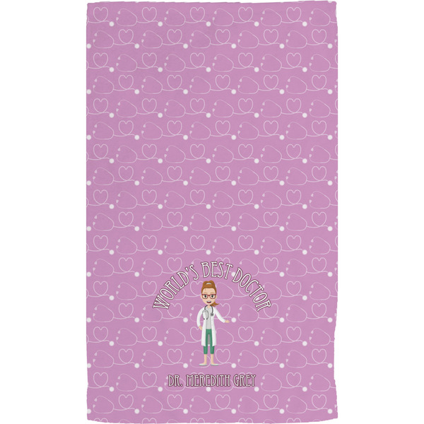 Doctor Avatar Hand Towel (Personalized) Full