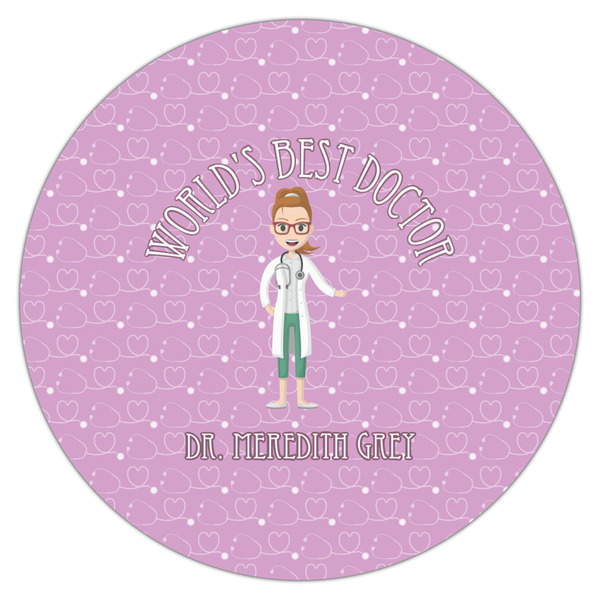 Doctor Avatar Icing Circle - Large - Single