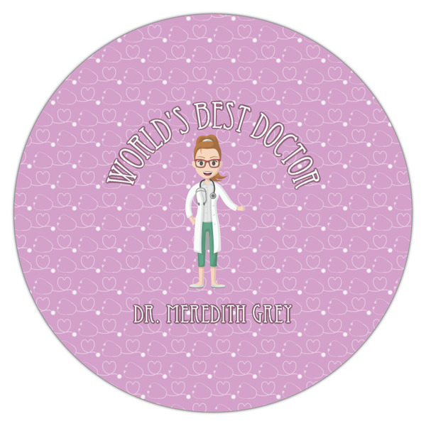 Doctor Avatar Icing Circle - Medium - Single