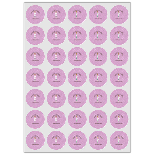 Doctor Avatar Icing Circle - XSmall - Set of 35