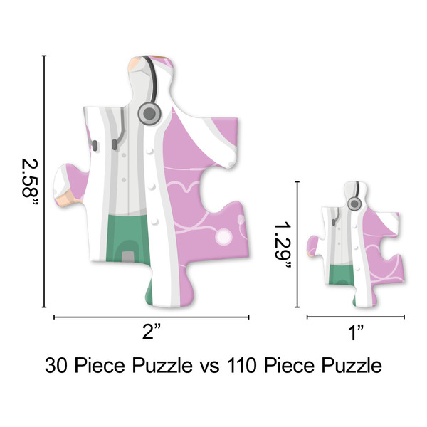 Doctor Avatar Jigsaw Puzzle - Piece Comparison