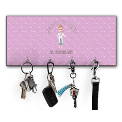 Doctor Avatar Key Hanger w/ 4 Hooks w/ Graphics and Text