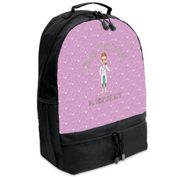 Doctor Avatar Backpacks - Black (Personalized)