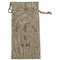 Doctor Avatar Large Burlap Gift Bags - Front