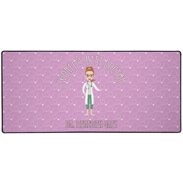 Custom Doctor Avatar Gaming Mouse Pad (Personalized)