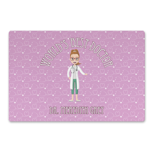 Custom Doctor Avatar Large Rectangle Car Magnet (Personalized)