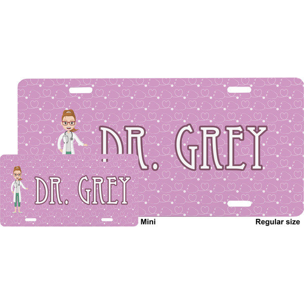Doctor Avatar License Plate (Sizes)