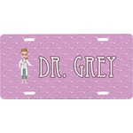 Doctor Avatar Front License Plate (Personalized)