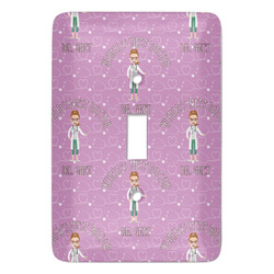 Doctor Avatar Light Switch Cover (Single Toggle) (Personalized)