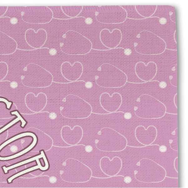 Doctor Avatar Linen Placemat - DETAIL