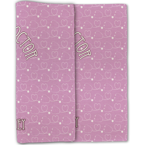 Doctor Avatar Linen Placemat - Folded Half (double sided)