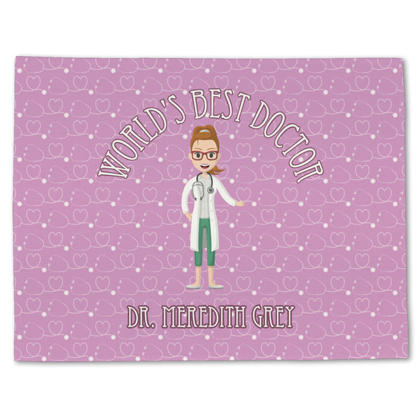 Doctor Avatar Linen Placemat - Front