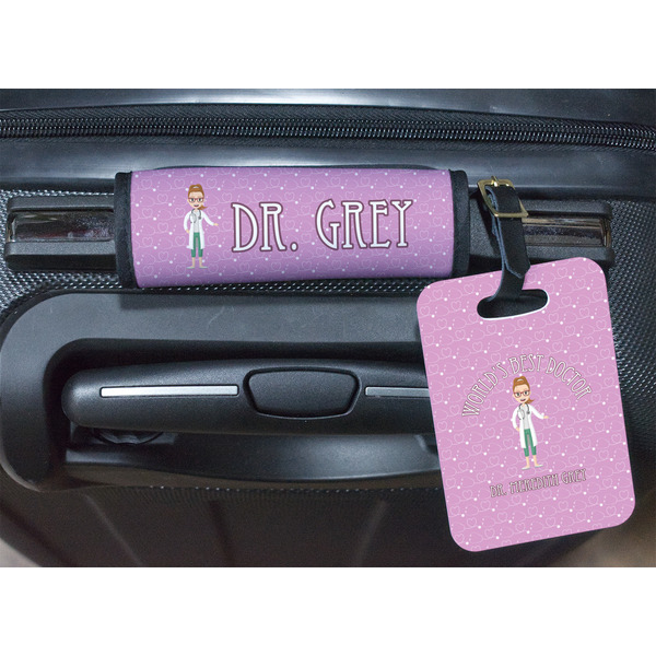 Doctor Avatar Luggage Wrap & Tag