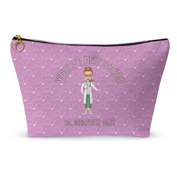 Custom Doctor Avatar Makeup Bag - Large - 12.5"x7" (Personalized)