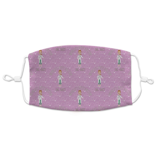 Custom Doctor Avatar Adult Cloth Face Mask - XLarge (Personalized)