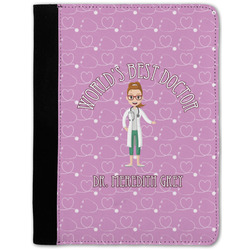 Doctor Avatar Notebook Padfolio - Medium w/ Name or Text