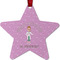 Doctor Avatar Metal Star Ornament - Front