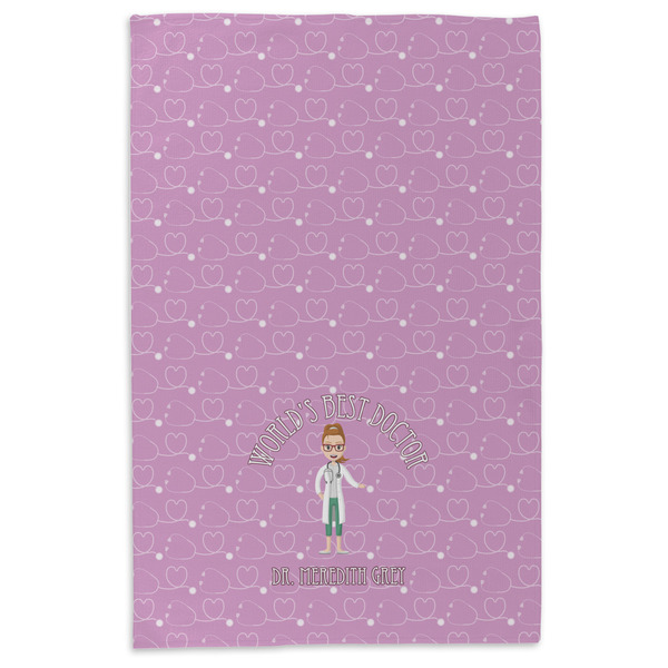 Doctor Avatar Microfiber Dish Towel - APPROVAL