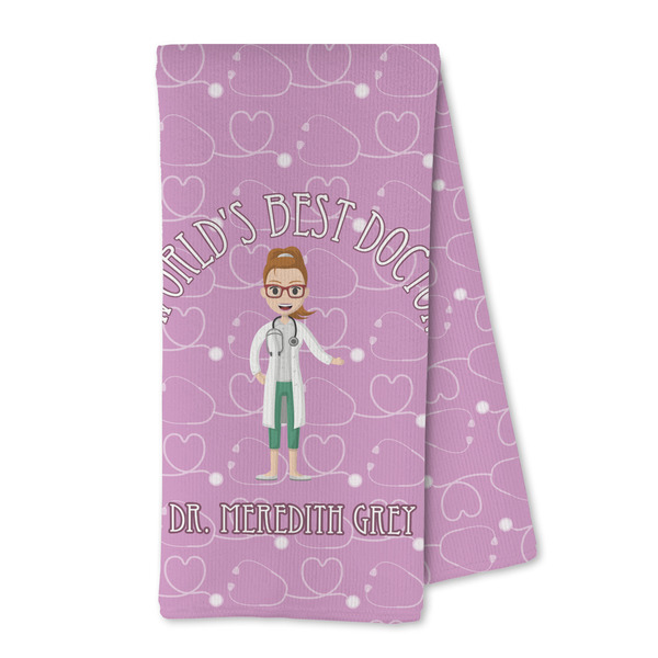 Custom Doctor Avatar Kitchen Towel - Microfiber (Personalized)