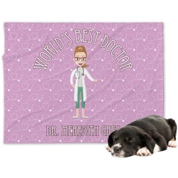Doctor Avatar Dog Blanket (Personalized)
