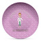 Doctor Avatar Microwave Safe Plastic Plate - Composite Polymer (Personalized)