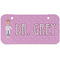 Doctor Avatar Mini Bicycle License Plate - Two Holes