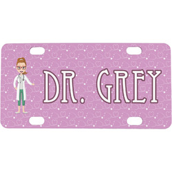 Doctor Avatar Mini/Bicycle License Plate (Personalized)