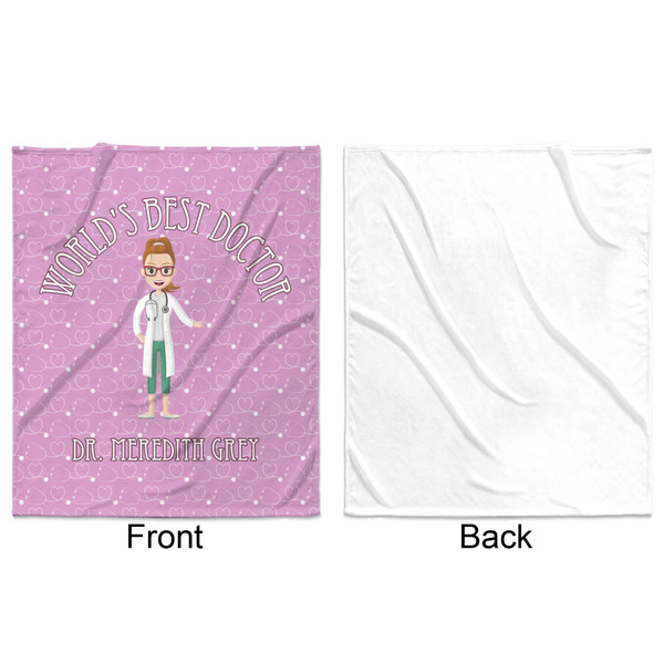 Doctor Avatar Minky Blanket - 50"x60" - Single Sided - Front & Back