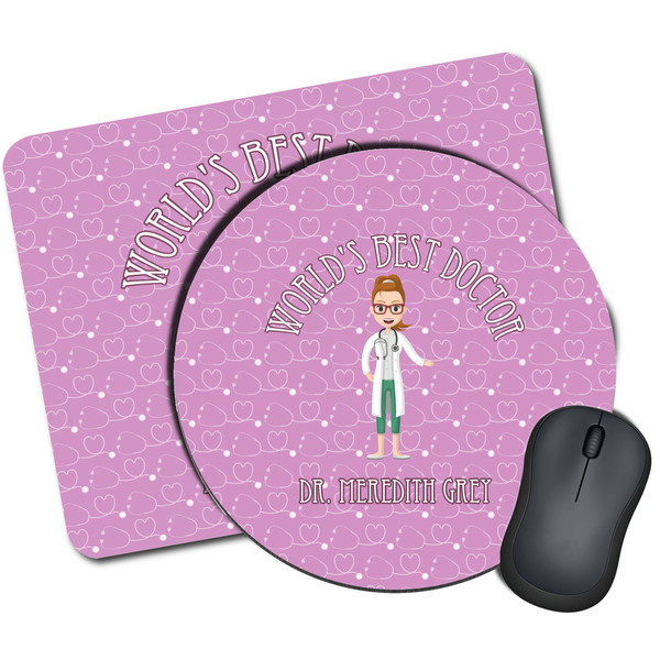 Custom Doctor Avatar Mouse Pad (Personalized)