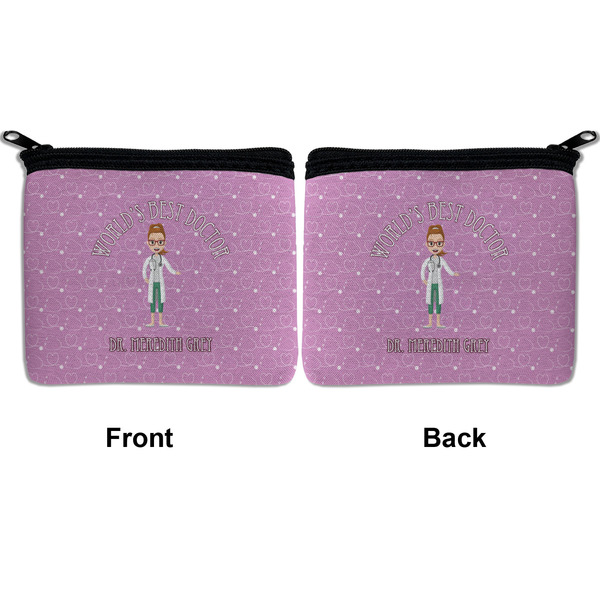 Doctor Avatar Neoprene Coin Purse - Front & Back (APPROVAL)