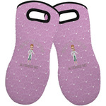 Doctor Avatar Neoprene Oven Mitts - Set of 2 w/ Name or Text