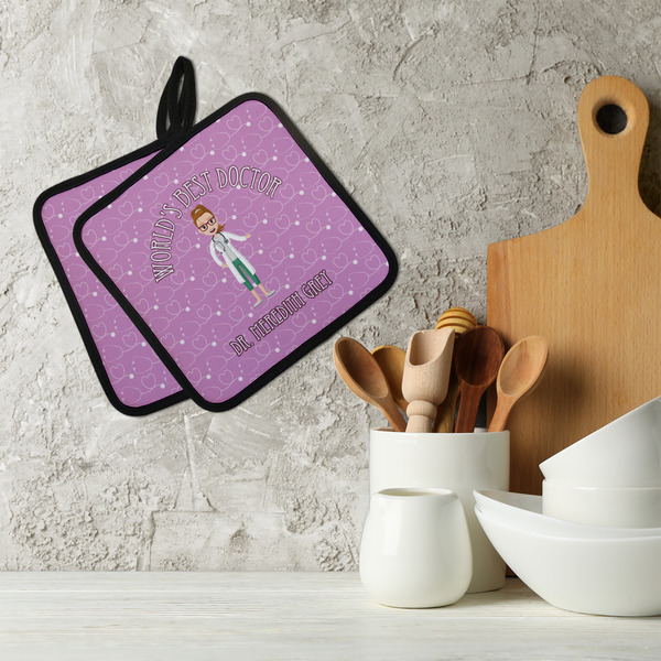 Doctor Avatar Neoprene Pot Holder - Set of 2  LIFESTYLE