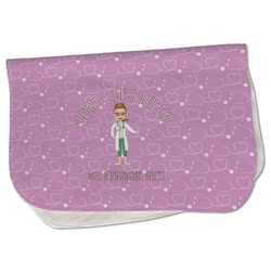 Doctor Avatar Burp Cloth - Fleece w/ Name or Text