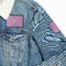 Doctor Avatar Patches Lifestyle Jean Jacket Detail