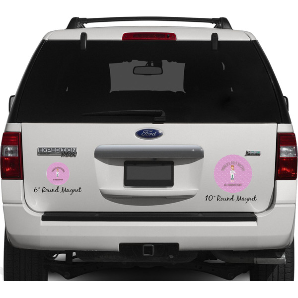 Doctor Avatar Personalized Car Magnets on Ford Explorer