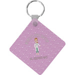 Doctor Avatar Diamond Plastic Keychain w/ Name or Text