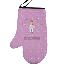 Doctor Avatar Left Oven Mitt (Personalized)