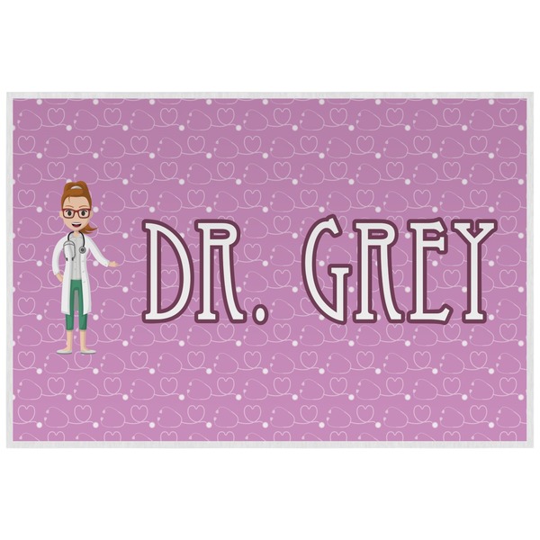 Doctor Avatar Personalized Placemat (Back)