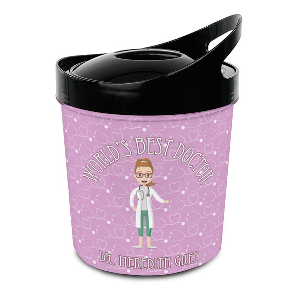 Custom Doctor Avatar Plastic Ice Bucket (Personalized)