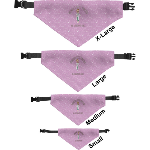 Doctor Avatar Pet Bandana Sizes