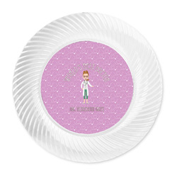 Doctor Avatar Plastic Party Dinner Plates - 10" (Personalized)