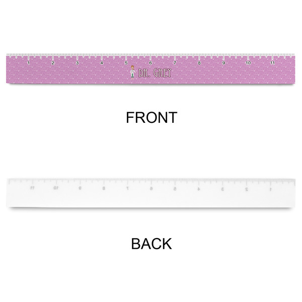 Doctor Avatar Plastic Ruler - 12" - APPROVAL