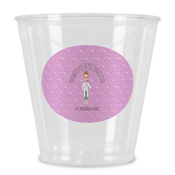 Doctor Avatar Plastic Shot Glass (Personalized)