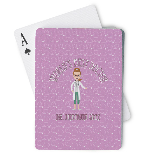 Custom Doctor Avatar Playing Cards (Personalized)
