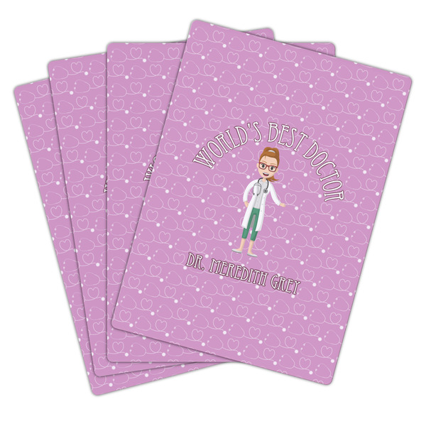 Doctor Avatar Playing Cards - Hand Back View